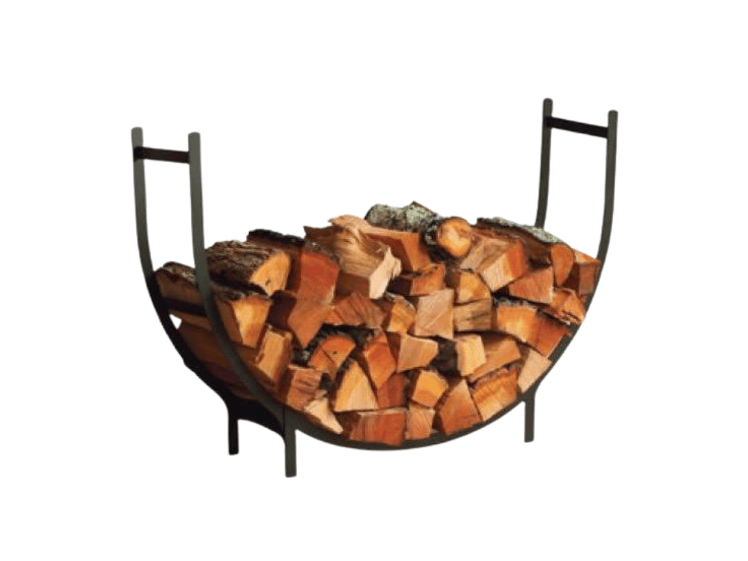 Heritage Stronghold EasyStack Black Outdoor Firewood Rack – 48 Image 3