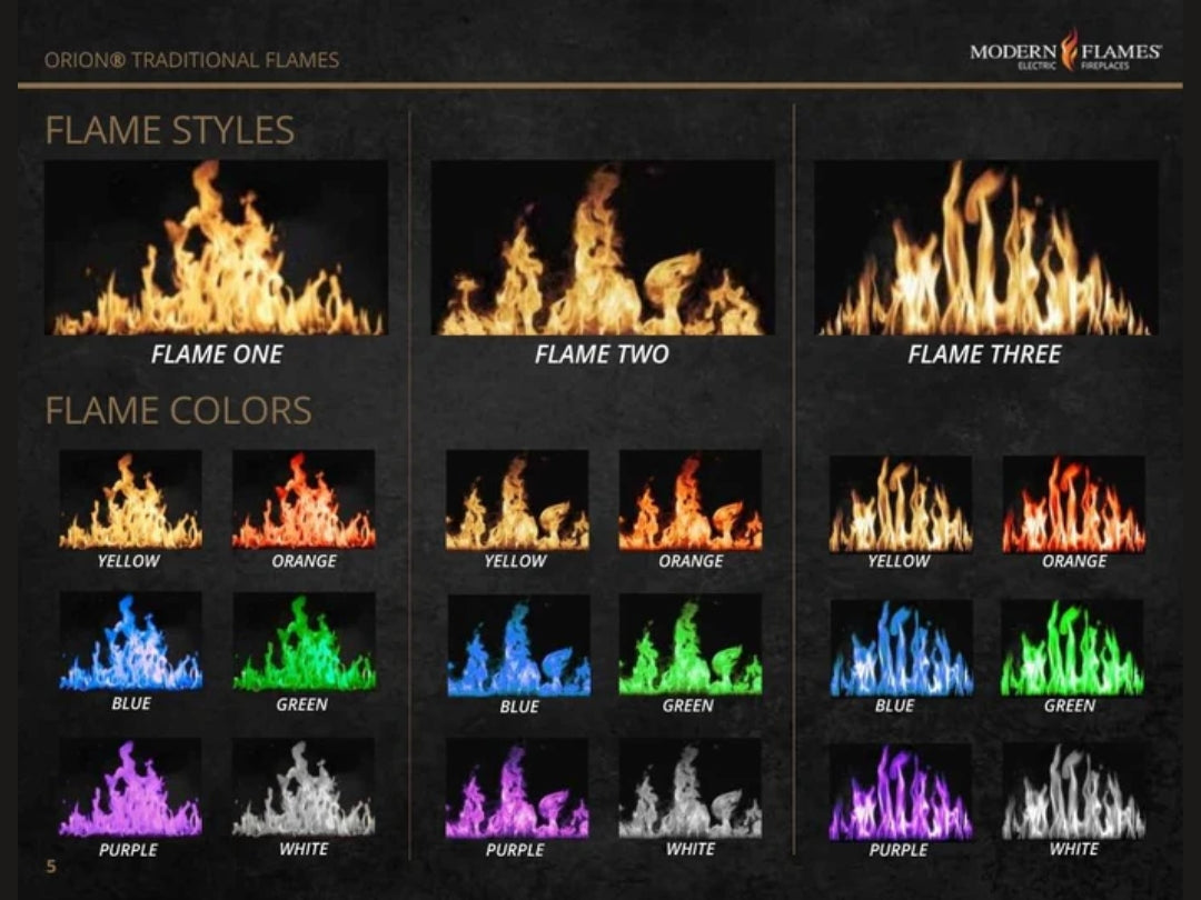 Modern Flames Orion Traditional Virtual Electric Fireplace (2)