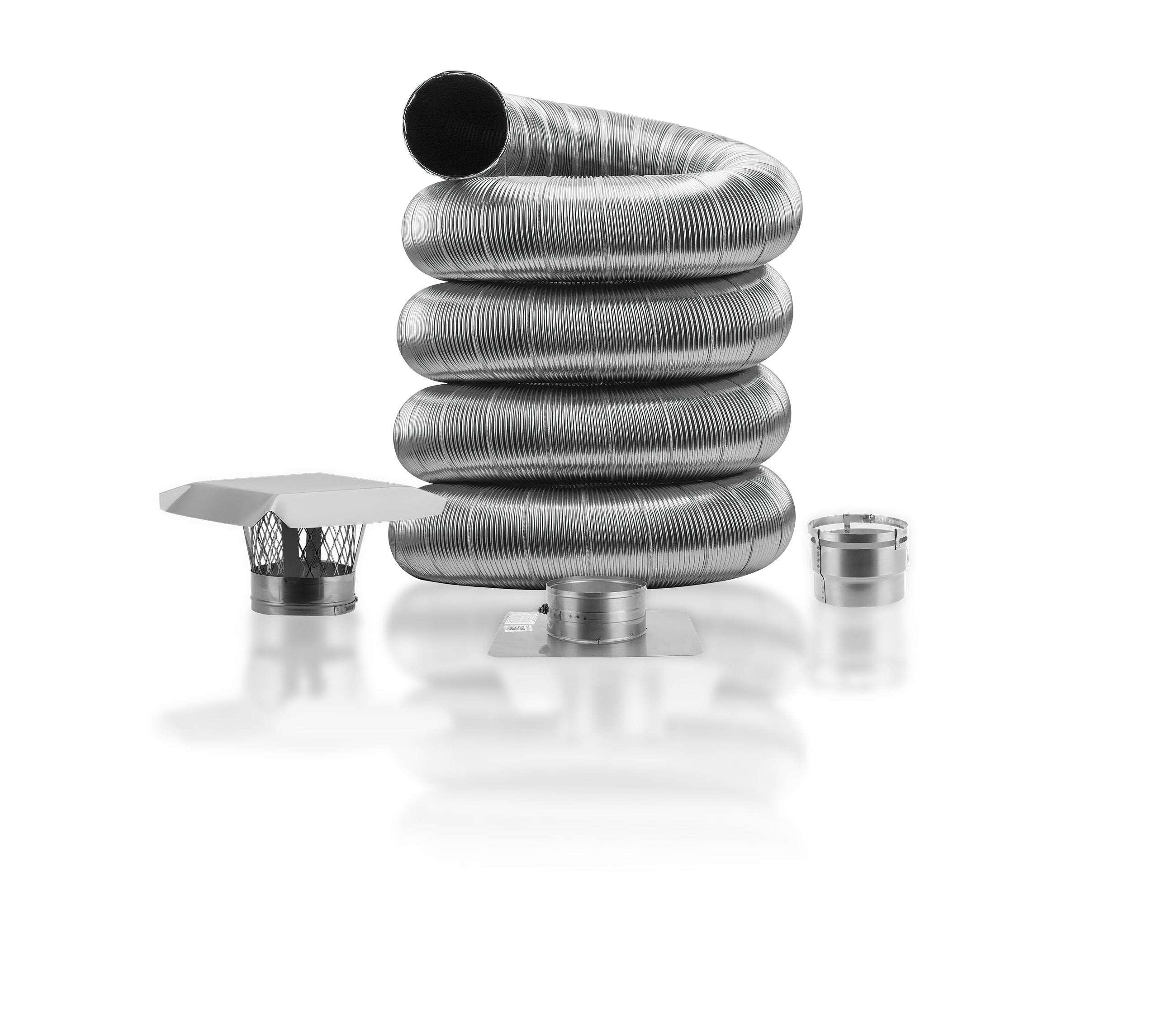 316L/Ti Stainless Steel Chimney Liner Insert Kits