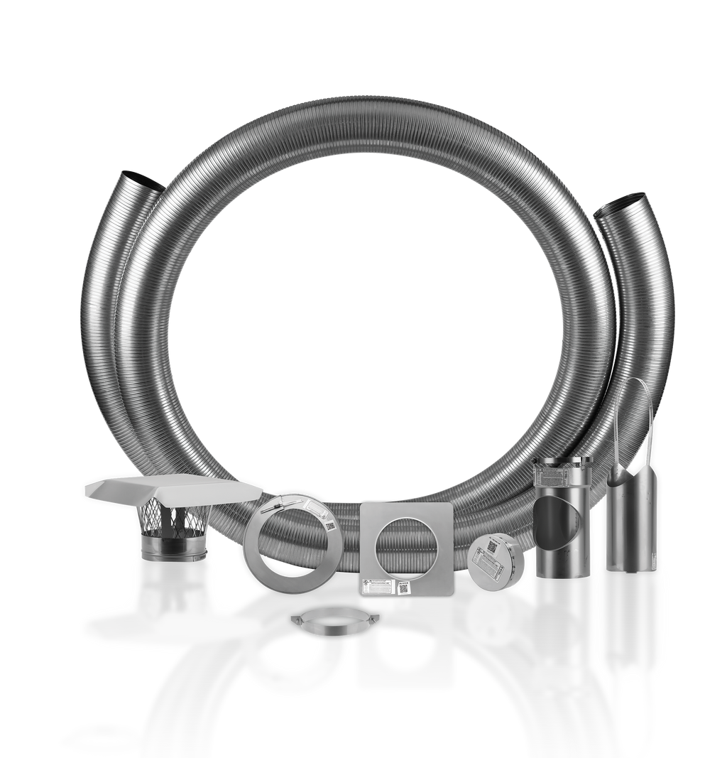 316L/Ti Stainless Steel Chimney Liner Tee Kits