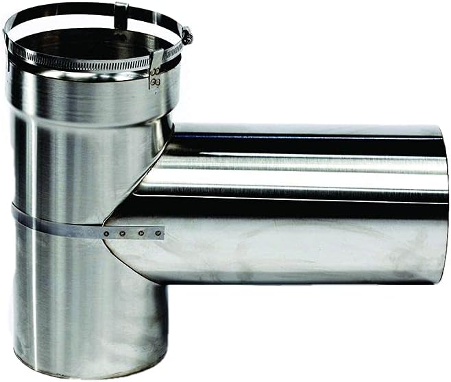 316L/Ti Stainless Steel Chimney Liner Tee Kits